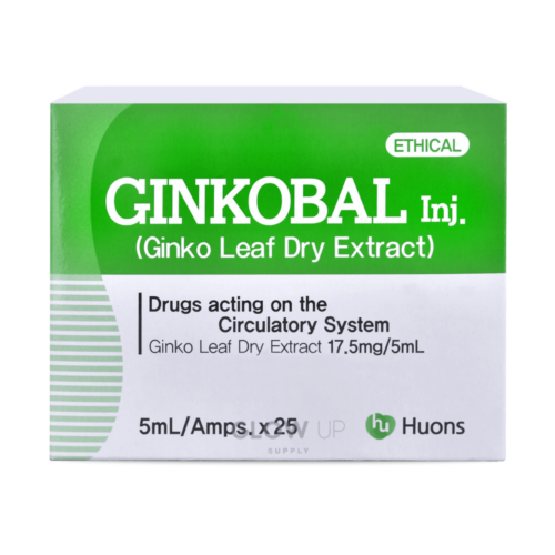 Ginkgo Ampoules - 5ml x 5 | Box of 25 - Box of 25