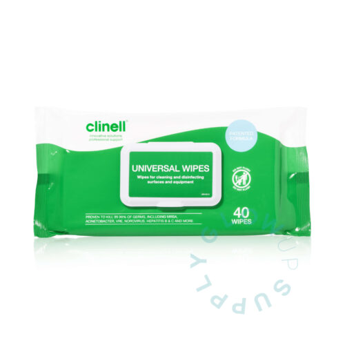 clinell universal wipes pack of 40