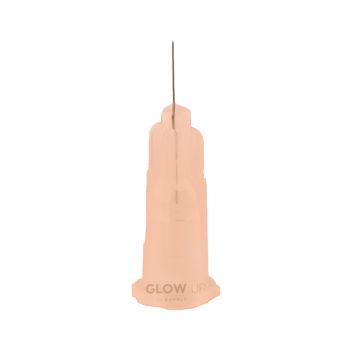 Long Slim Mesotherapy Needles - Orange 34g x 13mm