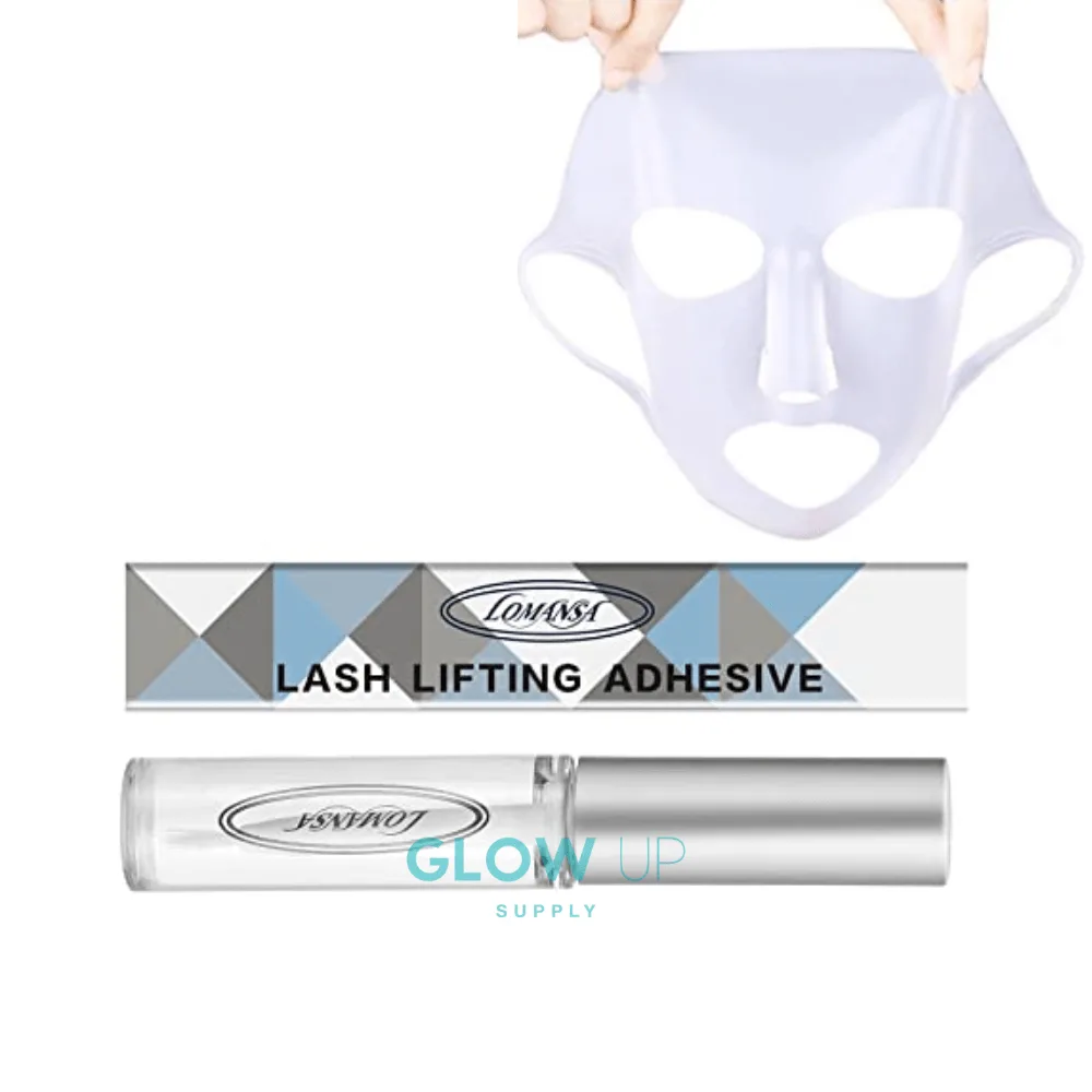 lomansa perm glue and mask