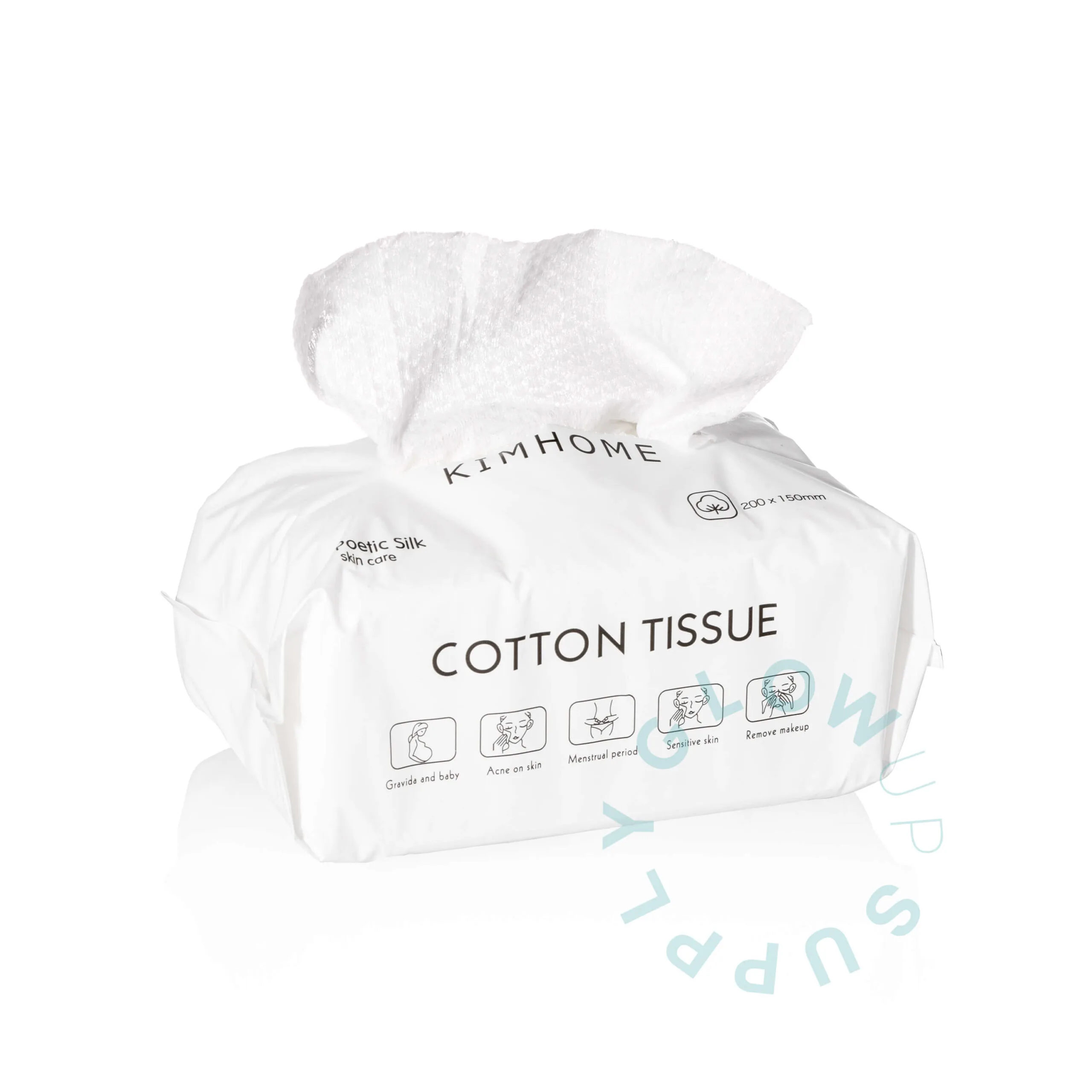 cotton face towels disposable